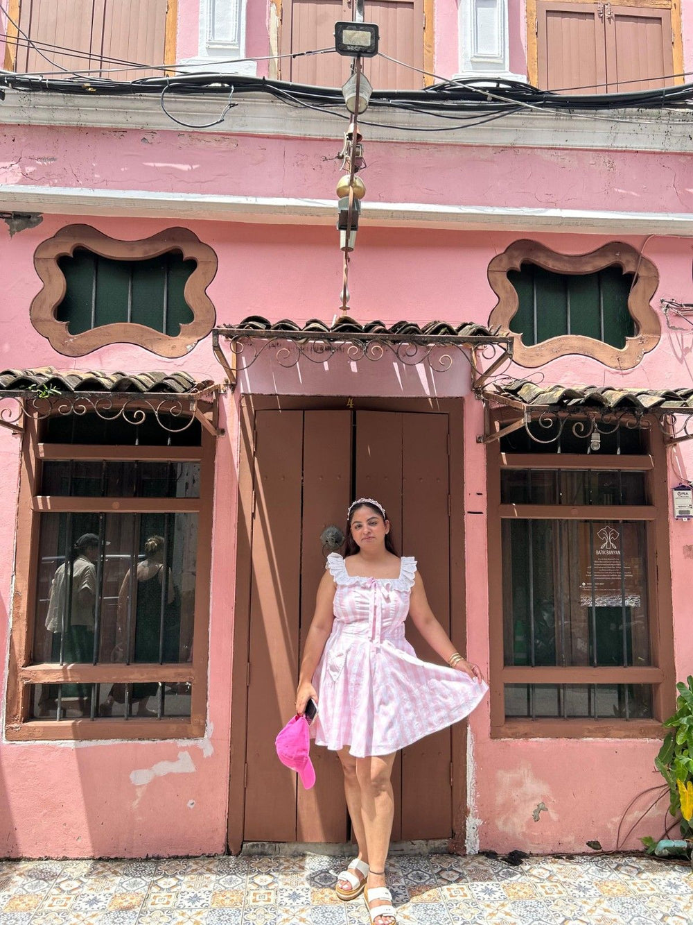 Pink checkers Mini