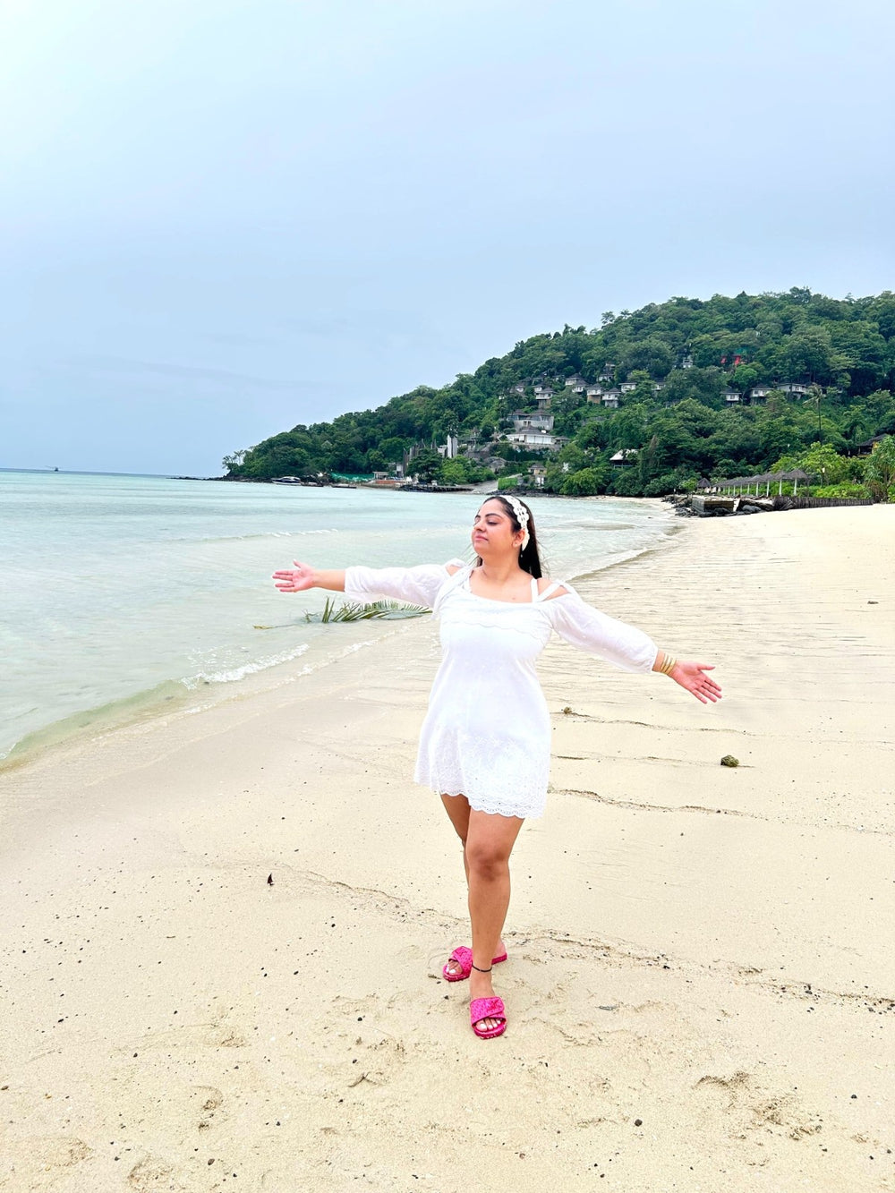 Beachside Whimsy Dress For Daughter