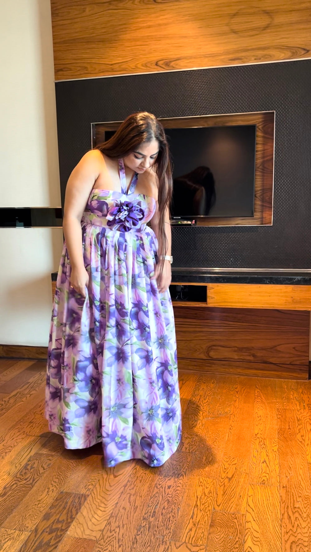 Lilac Meadow Maxi