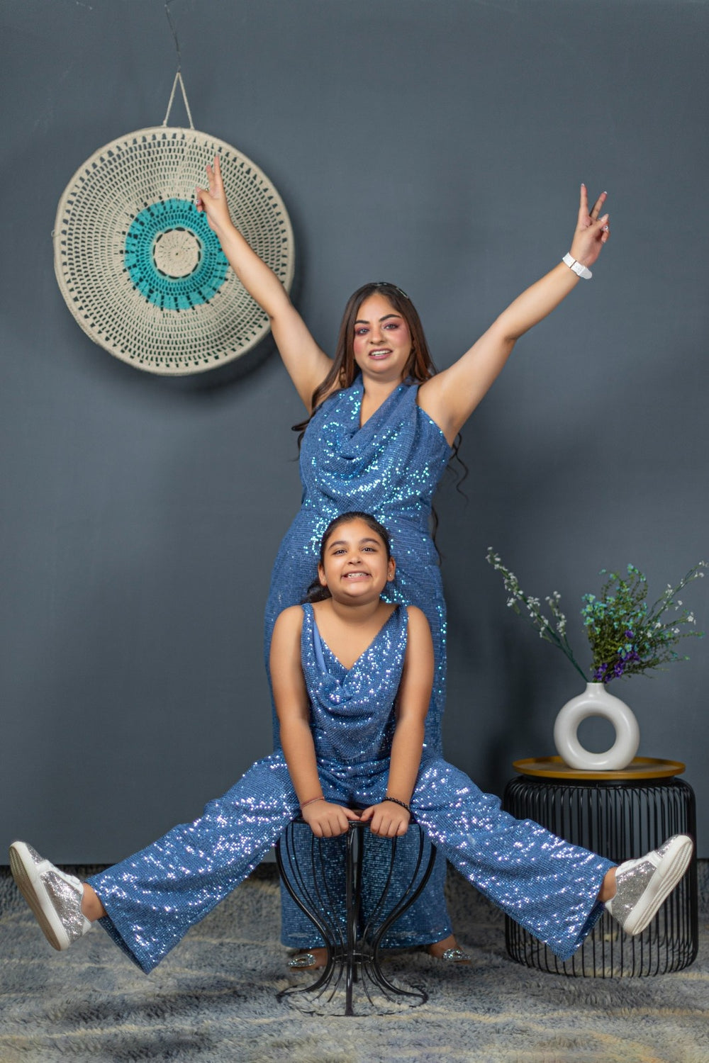Bejewled Shimmer Jumpsuit