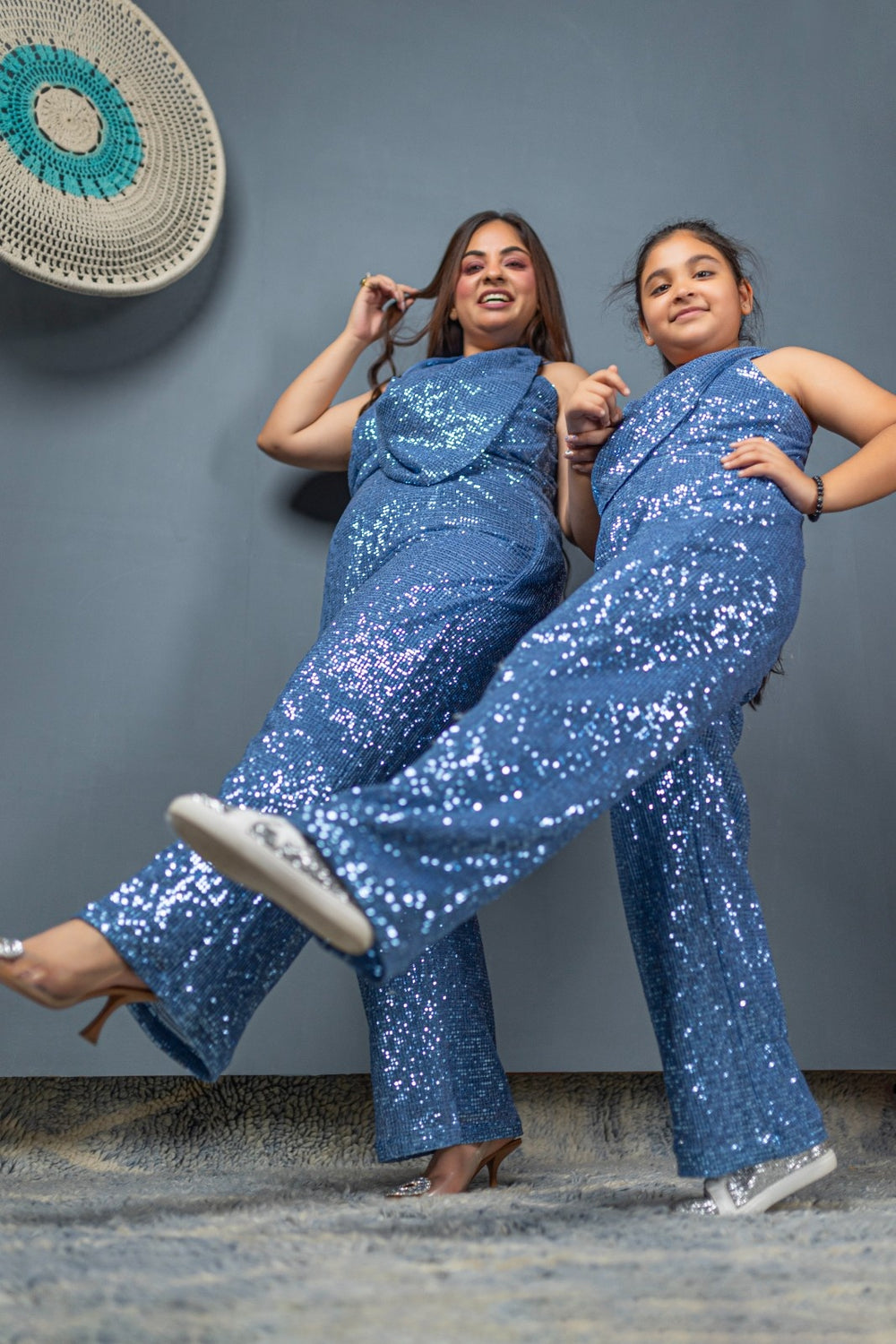 Bejewled Shimmer Jumpsuit