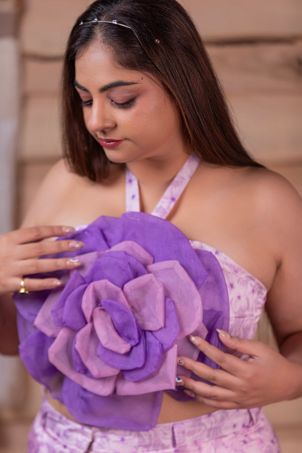 Whimsical Lilac Bloom