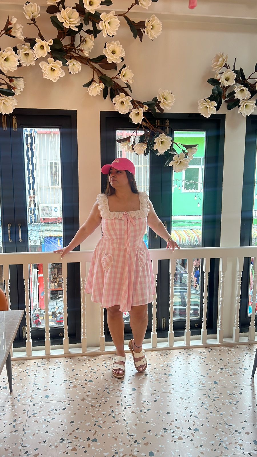 Pink checkers Mini