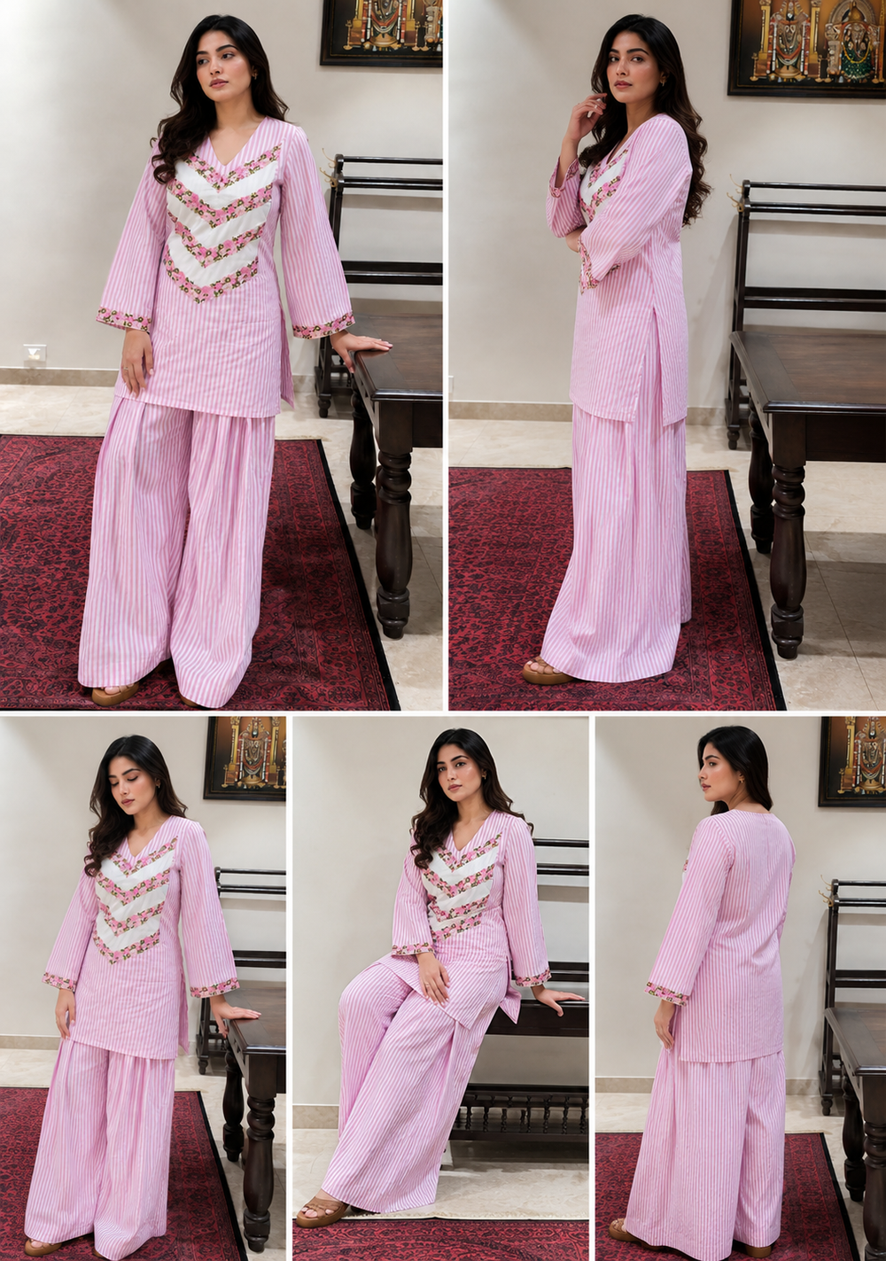 Gul Farshi Salwar Set