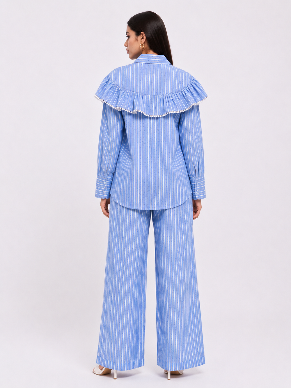 Frill Stripe Set