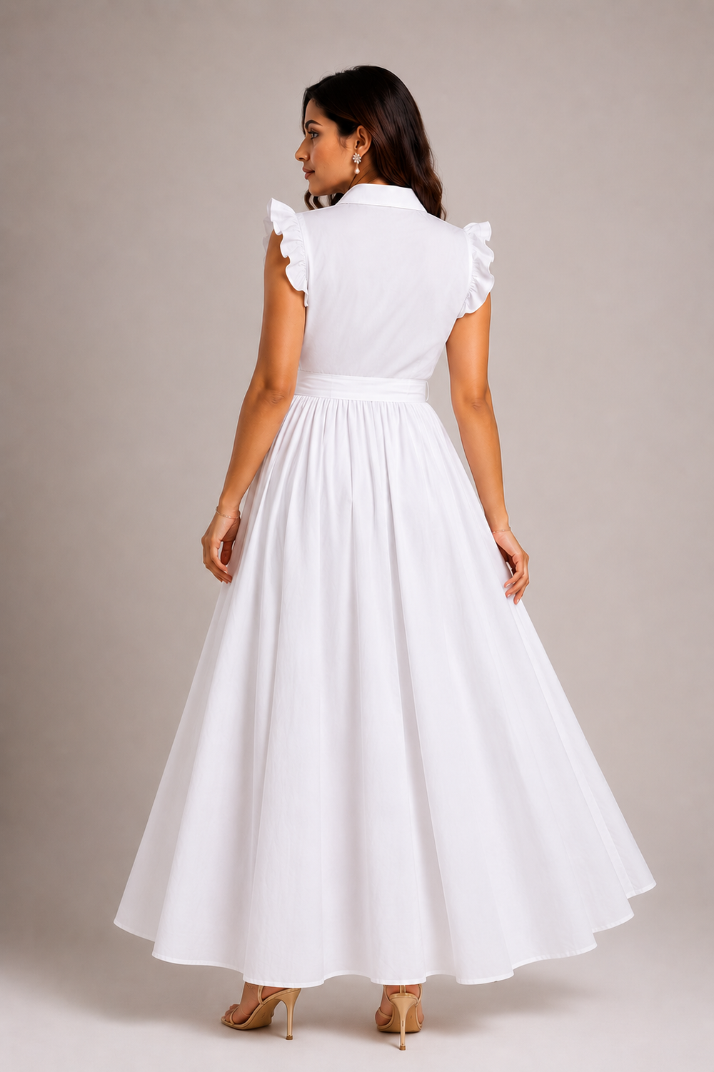 Ruffle Maxi Dress